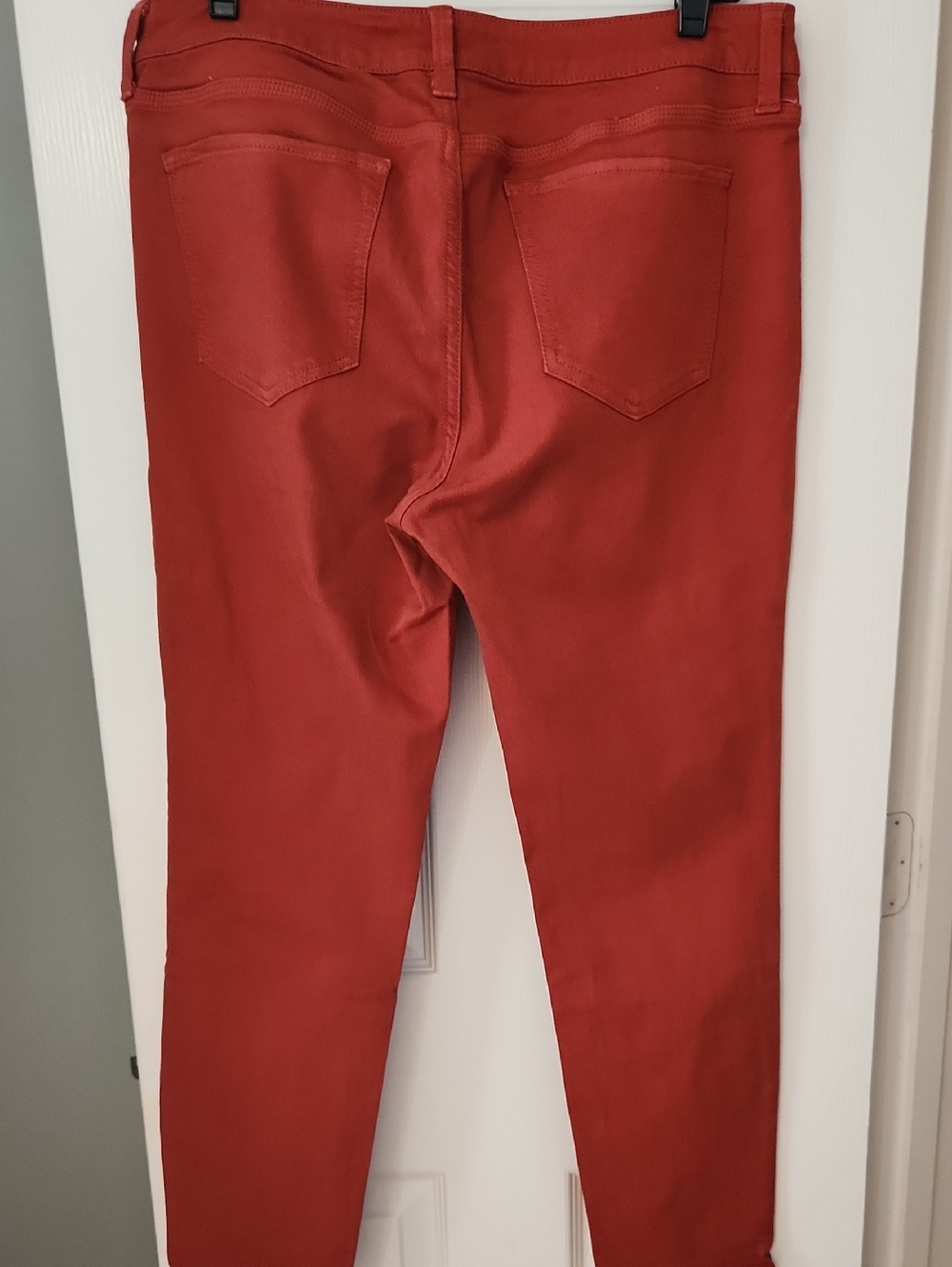 Stylus Women's Brick Red Skinny Jeans - Picture 5 of 7